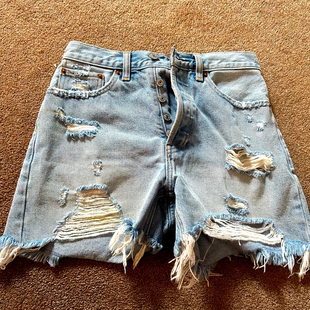 Abercrombie & Fitch High Rise Shorts